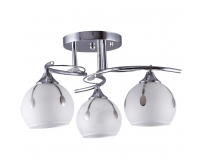 Lustra Sereno Alb+Crom 3XE27 60W